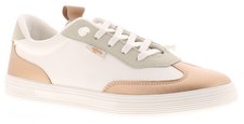 Rocket Dog Womens Trainers Zap Pu Lace Up white gold UK Size