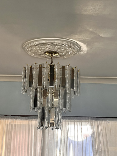 Elegant glass chandelier - elegant,