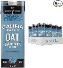 Califia Farms Oat Barista Blend with Calcium  Dairy Free Lactose Vegan UK