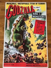 Poster Godzilla (1956) 430mm x