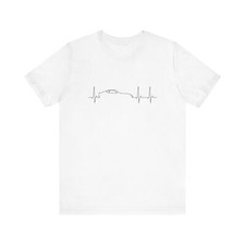 DATSUN 240Z Fairlady Heartbeat Silhouette T-Shirt