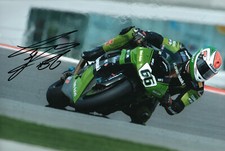 Tom Sykes Hand Signed Motorcycle Racer World SBK Autograph 12X8" AO