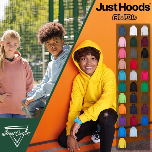 Kids plain hoodie boys girls - kids,