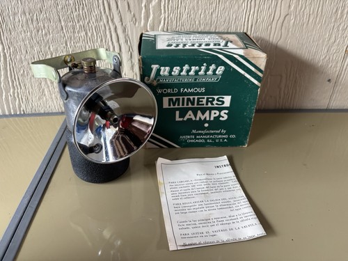 Justrite miners lamp - no., 2-500