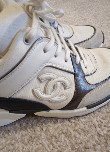 Chanel cream anthracite - chanel, cream/anthracite
