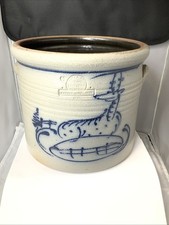Large Rowe Pottery Salt Glazed
