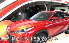 Wind Deflectors Fits MG HS 2 2024-up 4-Pcs Set Tinted Heko