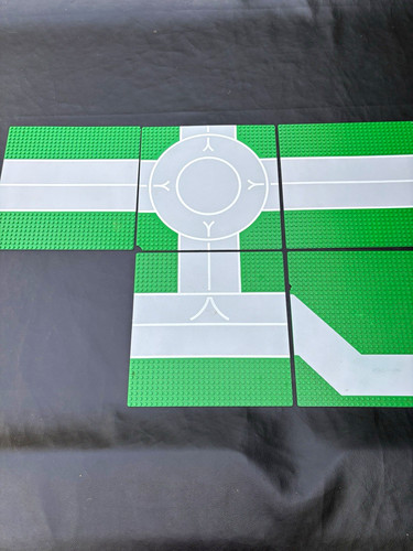 Lego road plates printed - road,