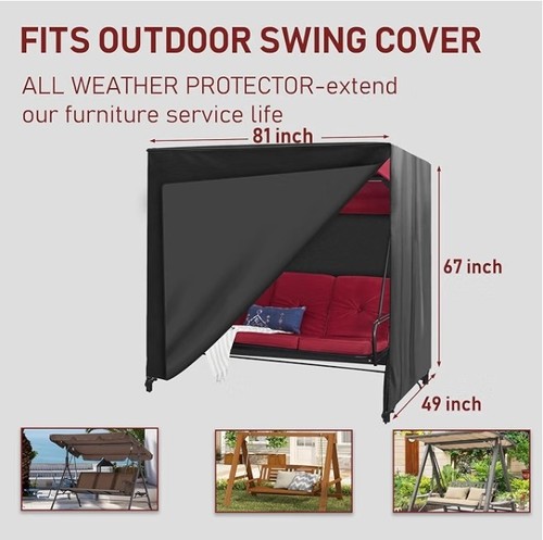 Outdoor swing cover triple - outdoor,