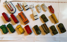 20 Vintage Metal Diecast Car, train and vehicles Bundle matchbox Corgi Others