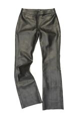 DAVIDA Women's Leather Pants Mk1 - black 440400-12 UK 12