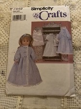 Simplicity Craft 7449 Size 18"