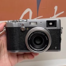 Fujifilm X100T 16.3MP Compact Digital Camera with 23mm f/2 Fixed Lens -Silver
