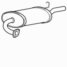 Quality Rear Exhaust Silencer