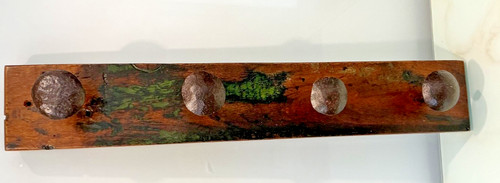 Wood iron hook coat - hook, hangers