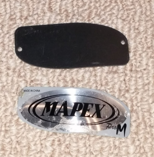 Mapex pro drum badge - drum, (411)