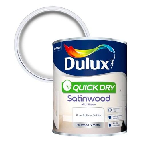 Dulux quick drying satinwood - drying,