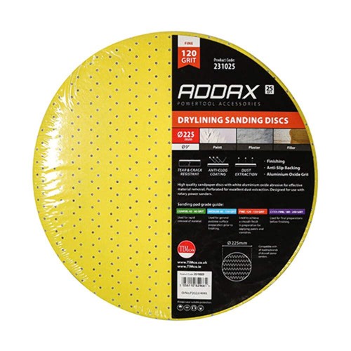 Timco drylining sanding discs - drylining,