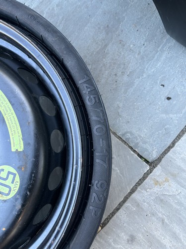 Unused spare wheel mercedes - unused,