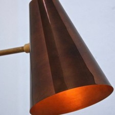 Vintage Brass Swing Arm Wall