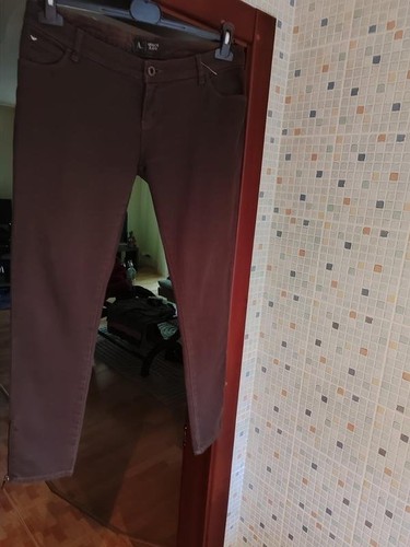 Women armani jeans brown - jeans,