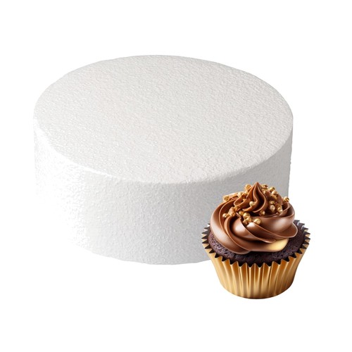 Round cake dummy practice - 4",