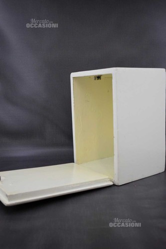 Vintage white wooden medicine - vintage,