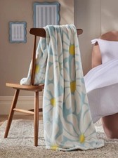 NEW Next Blue Daisy Fleece