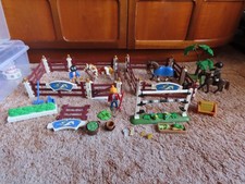 PLAYMOBIL HORSE RIDING JUMPING
