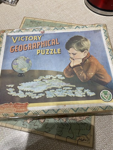 Vintage old antique boxed - old, wood