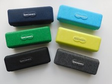List #77 Specsavers Cases - Green - Light & Dark Blue - Black & Grey.