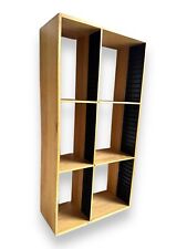 Wood DVD Storage Tower Rack CD unit shelf organizer 26” X 14” X 6” Free Standing