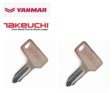 Master Keys x 2 fits Yanmar