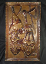 African Copper Wall Panel