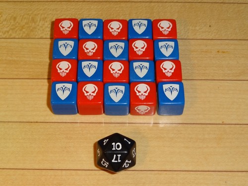 Heroscape combat dice set - combat,