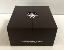 RAYMOND WEIL Dark Brown Empty Watch Box