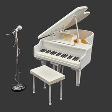 Miniature Piano - White Grand