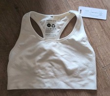 New BNWT Public Serv-ce Se Seamless Bio Comfort BRA in Chalk Sz Medium