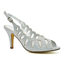 Womens Diamante Bridal Heels