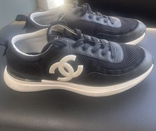 Chanel leather trainers - leather,