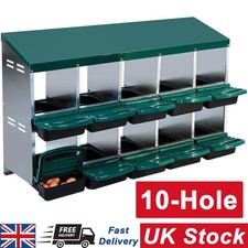 Chicken Nesting Boxes 10-Hole