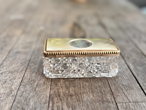 Antique oblong cut - antique, glass