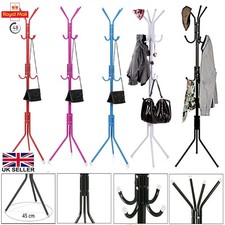 Coat Stand Coat/Hat/Jacket/Umbrella Floor Standing Rack Clothes Hanger 12 Hooks