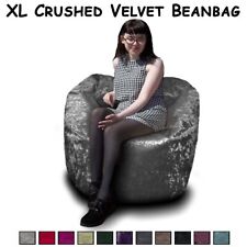 Crushed Velvet  Bean bags