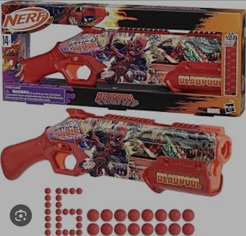 Nerf marvel deadpool blaster - deadpool,