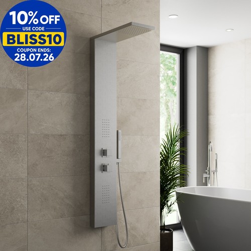 Thermostatic shower panel - thermostatic,