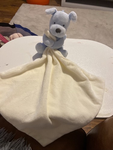 Light blue puppy comforter - puppy,