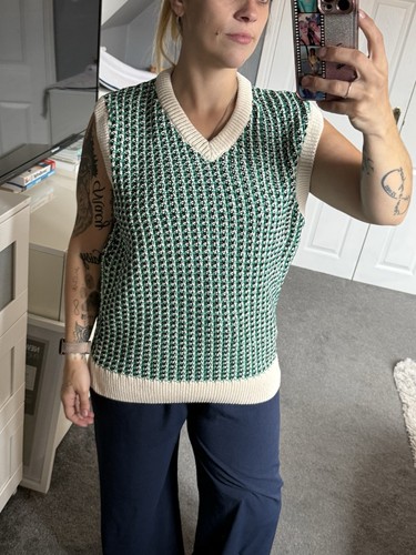 Zara mosaic pattern knitted - zara,