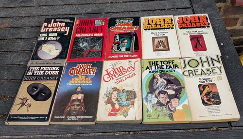 Job lot john creasey - 9, x