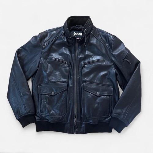 Schott nyc dark brown - xl,